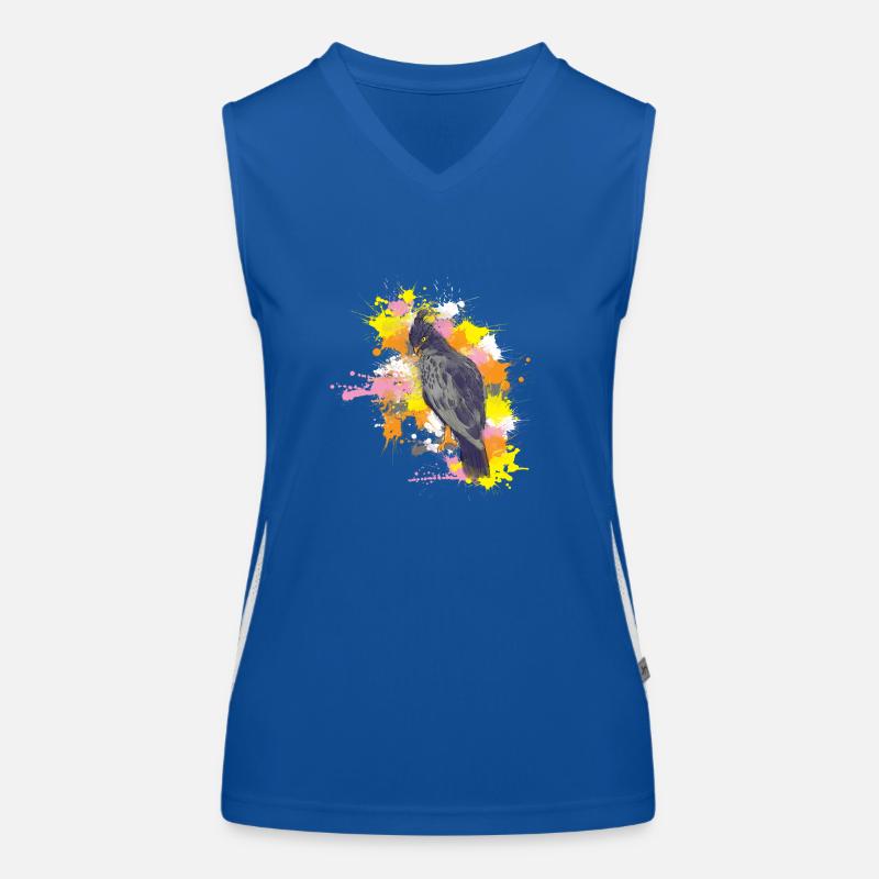 Crested eagle Women's Functional Contrast Tank Top