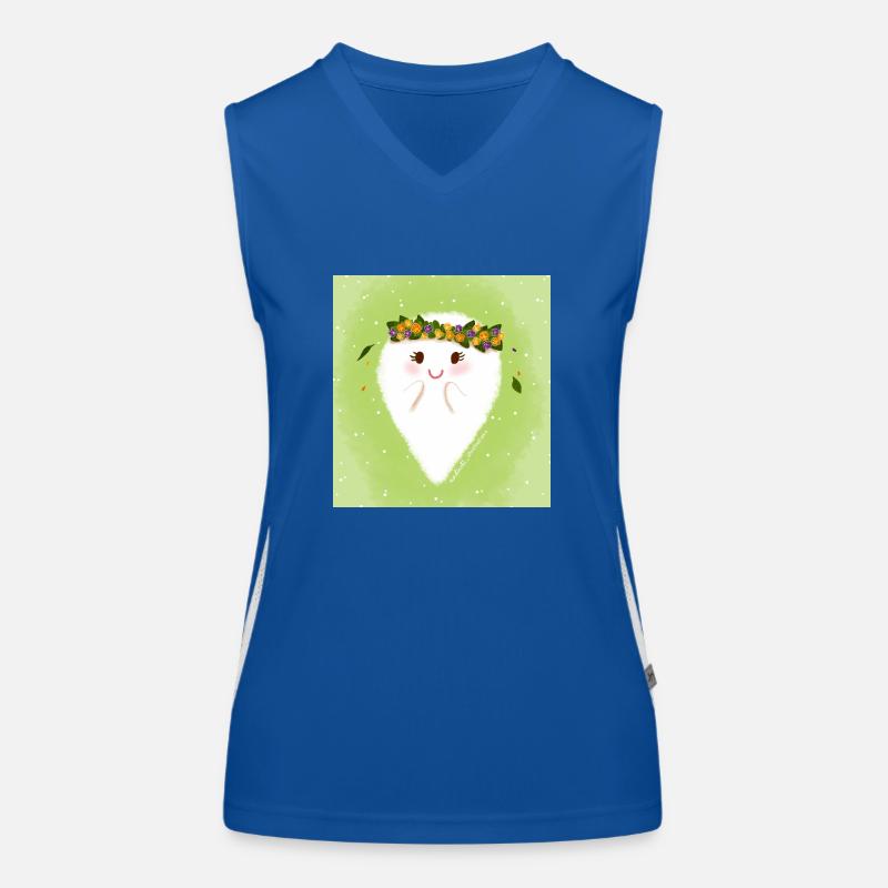 Enfant fleur Débardeur respirant contrasté Femme