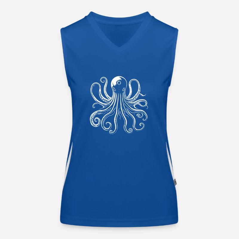 Octopus Women's Functional Contrast Tank Top
