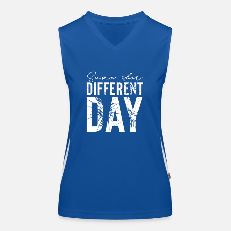 The Same Shit b Funktionelles Kontrast-Tank Top für Frauen