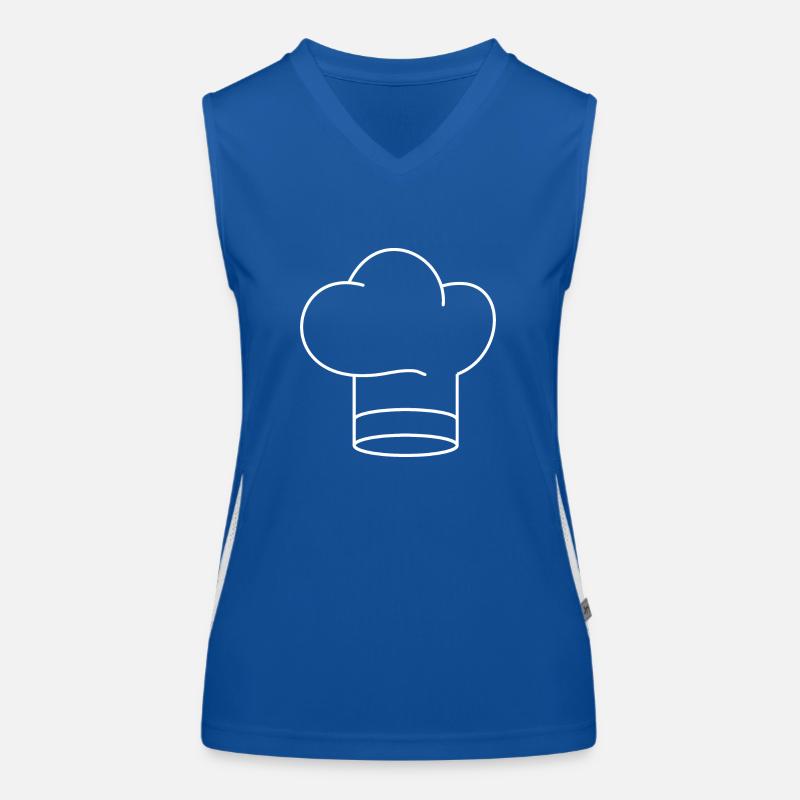 Toque Débardeur respirant contrasté Femme