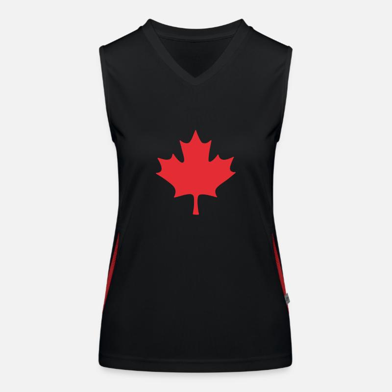 Canada Design Débardeur respirant contrasté Femme