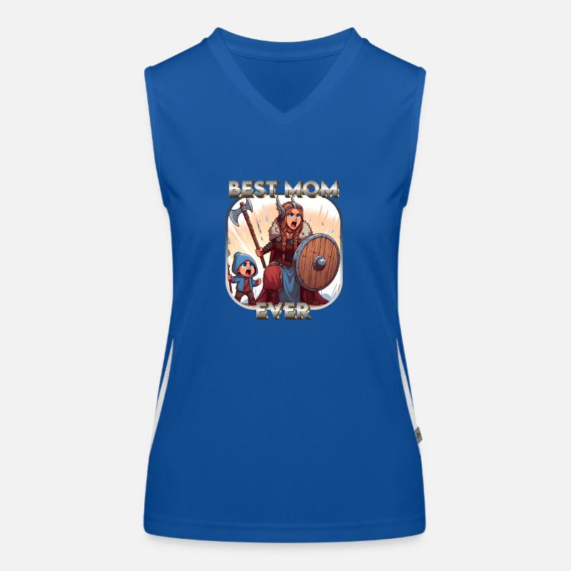 Best Mom Ever Funktionelles Kontrast-Tank Top für Frauen
