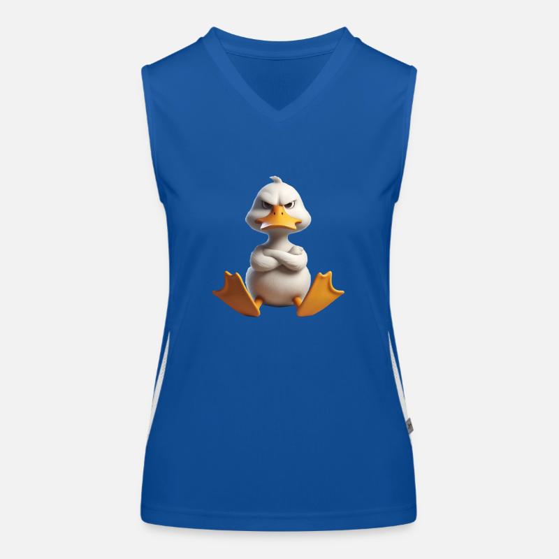 Canard grim 1 Débardeur respirant contrasté Femme