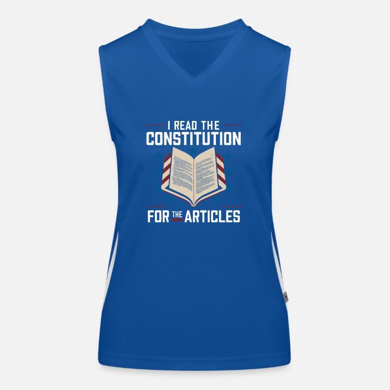 History with humor – For all article readers Women's Functional Contrast Tank Top