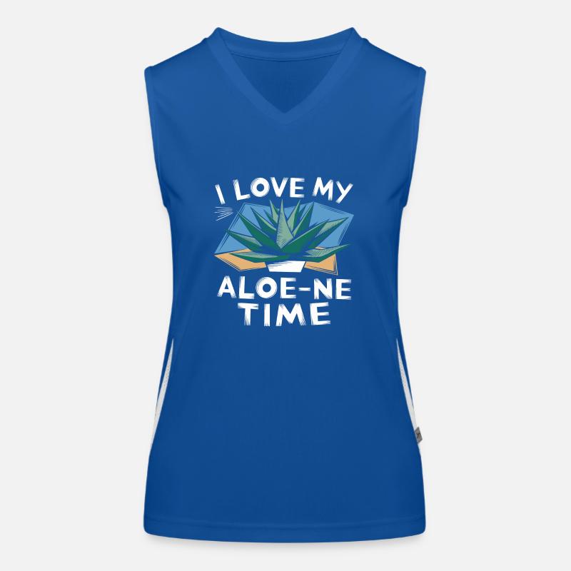 Plant fun and time for me Women's Functional Contrast Tank Top