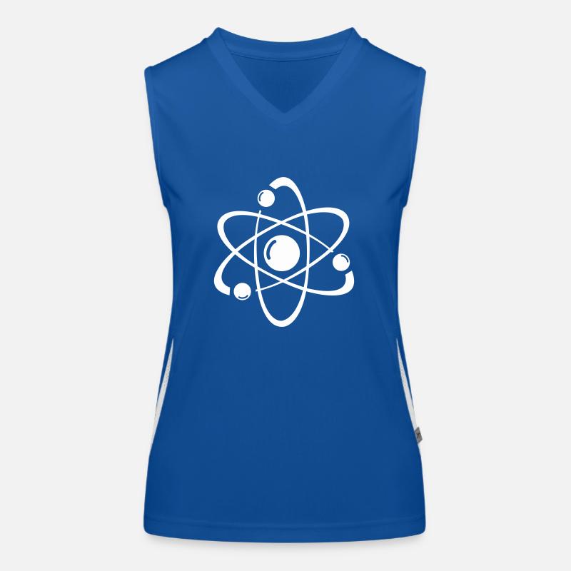 atom Funktionelles Kontrast-Tank Top für Frauen