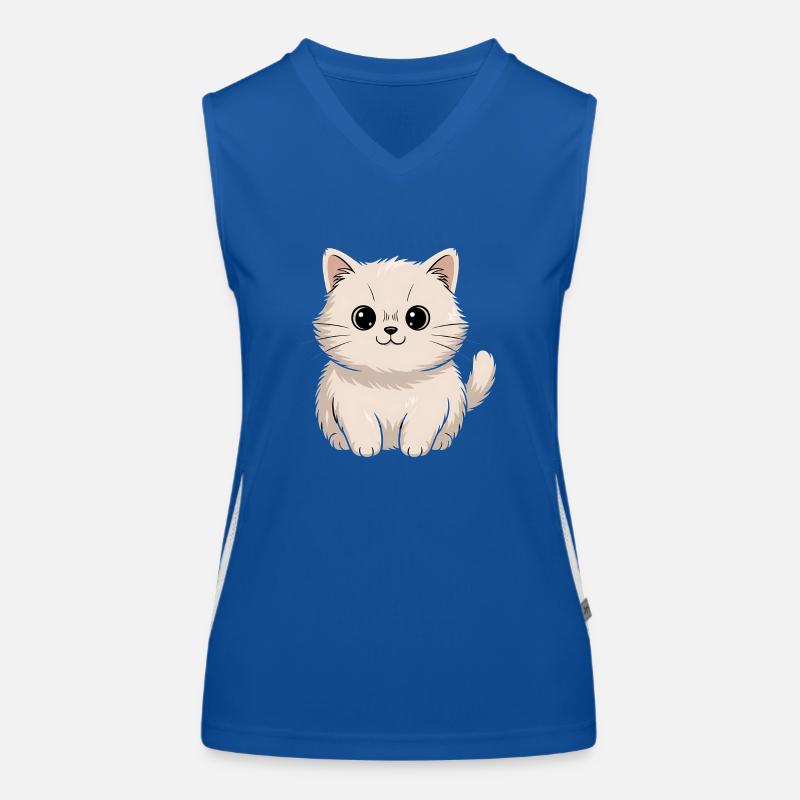 Chat persan Débardeur respirant contrasté Femme