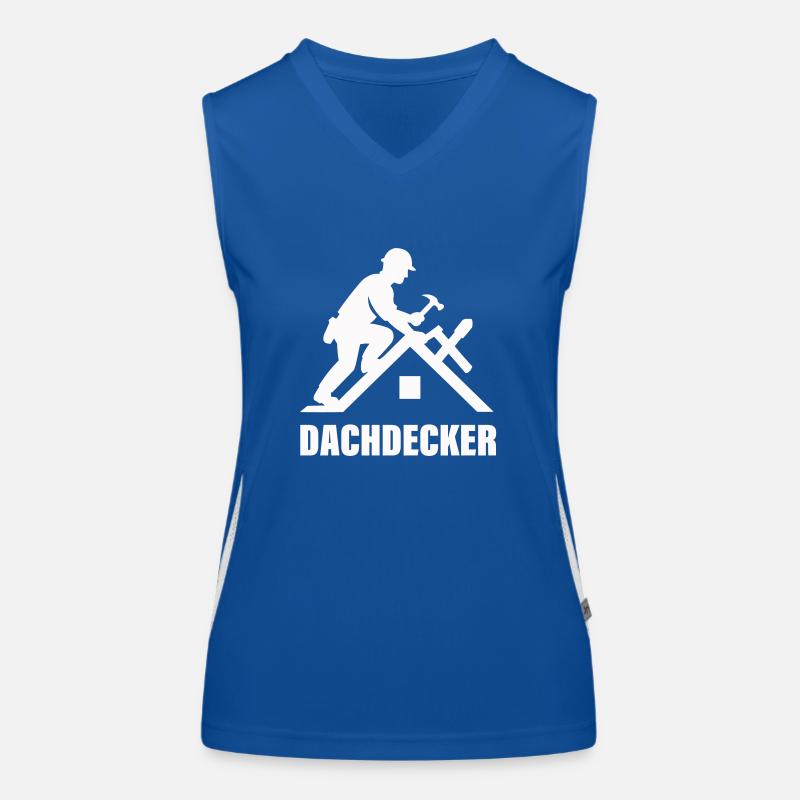 dachdecker Funktionelles Kontrast-Tank Top für Frauen