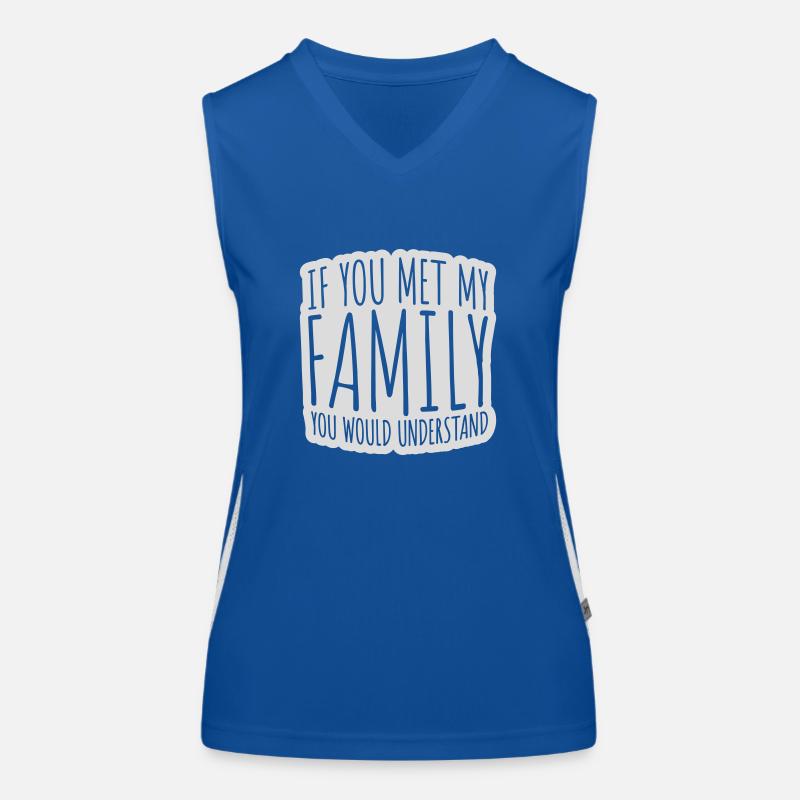 vous comprendriez citation Débardeur respirant contrasté Femme