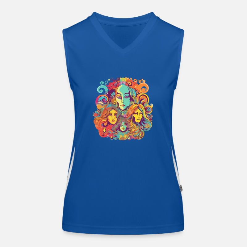 The 70s Women's Functional Contrast Tank Top