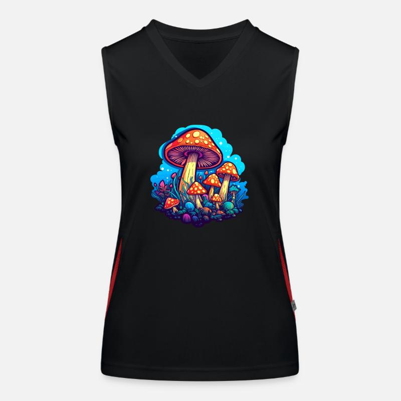 Magic champi Women's Functional Contrast Tank Top