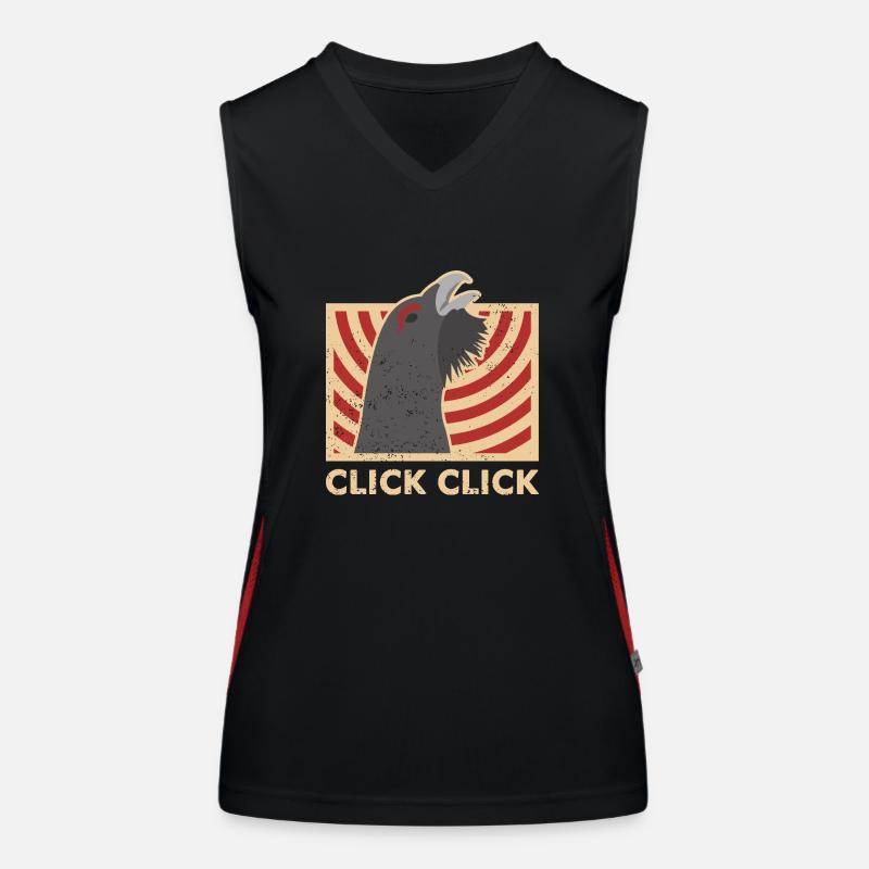 Capercaillie Funktionelles Kontrast-Tank Top für Frauen