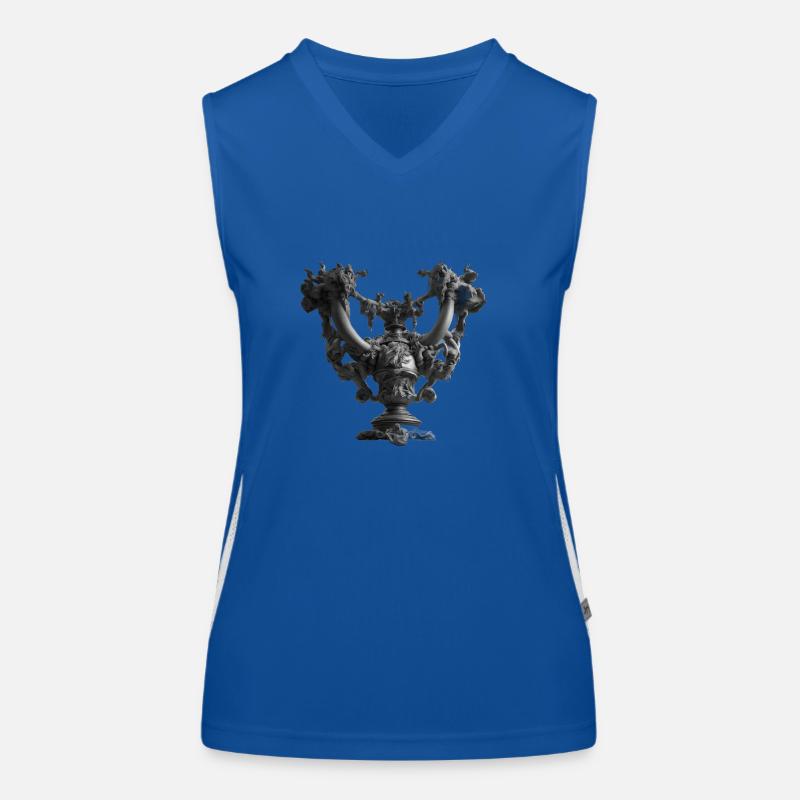 Abstrait Débardeur respirant contrasté Femme