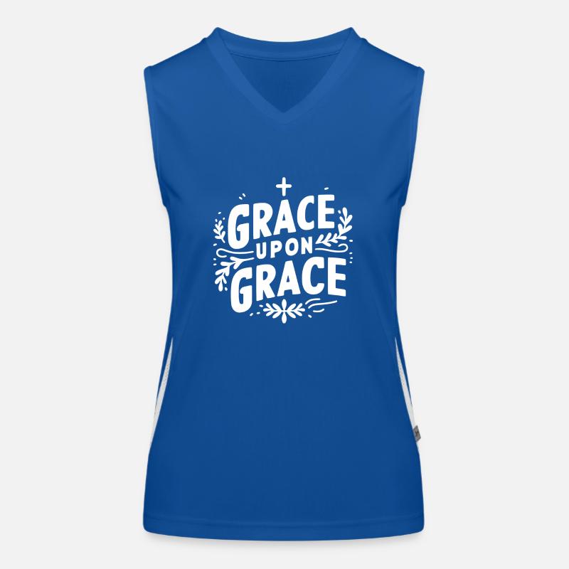 Grace Upon Grace Women's Functional Contrast Tank Top