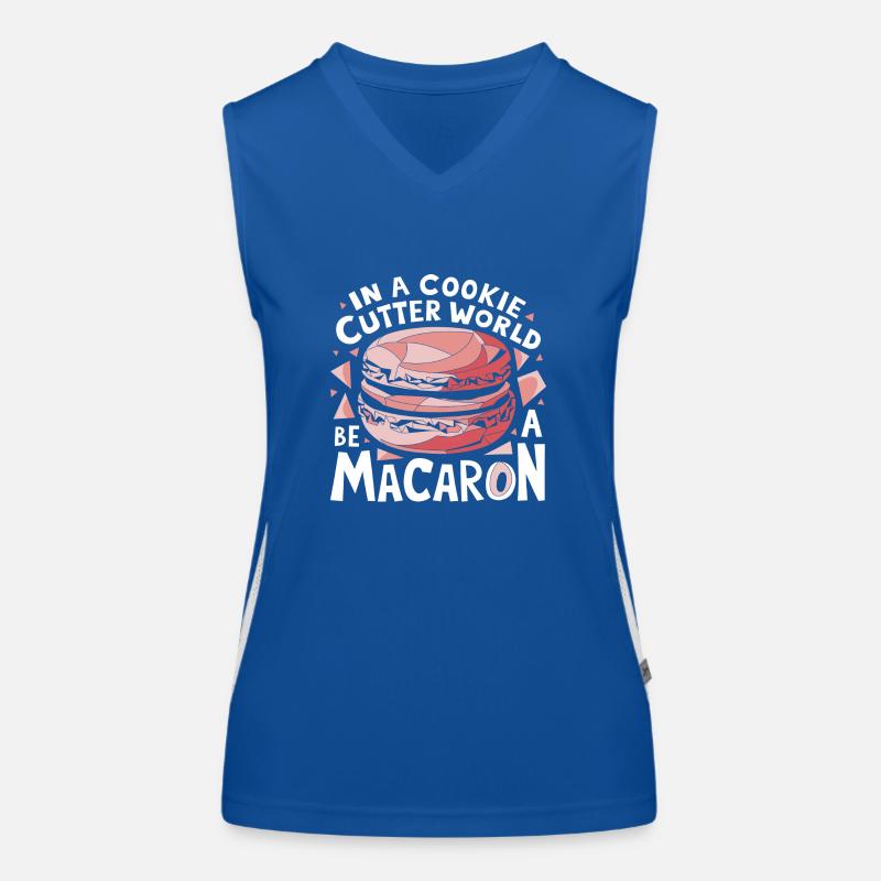 Be unique like a macaron Women's Functional Contrast Tank Top