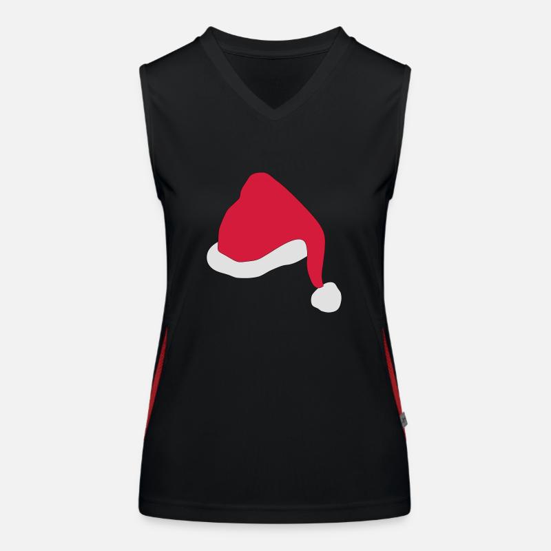 weihnachten Funktionelles Kontrast-Tank Top für Frauen
