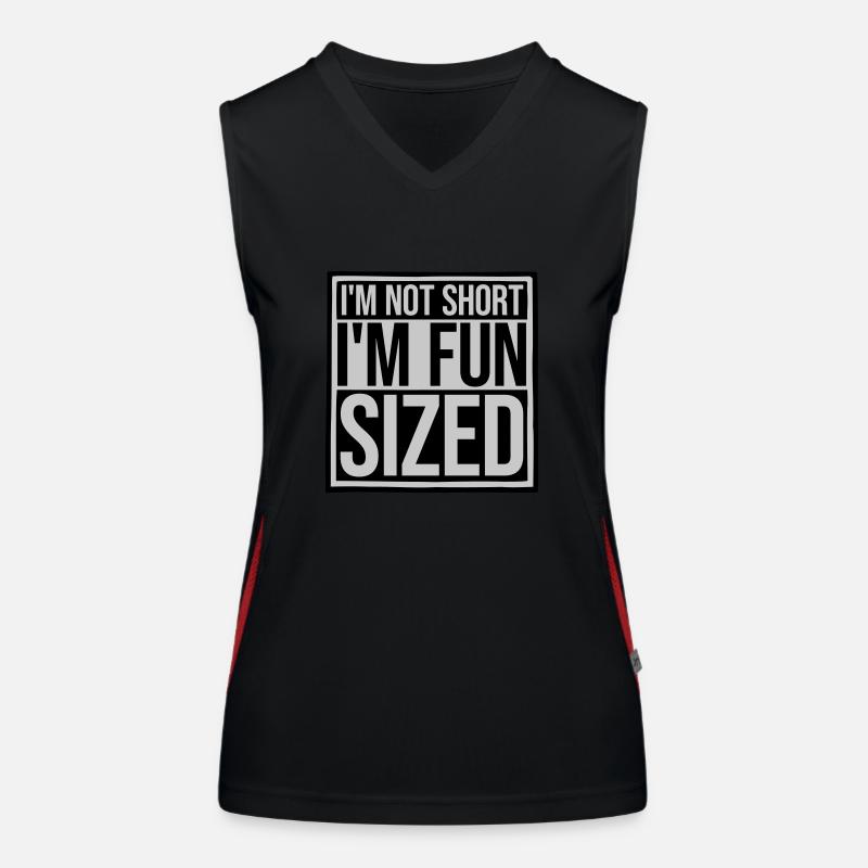 Not short fun sized Women's Functional Contrast Tank Top