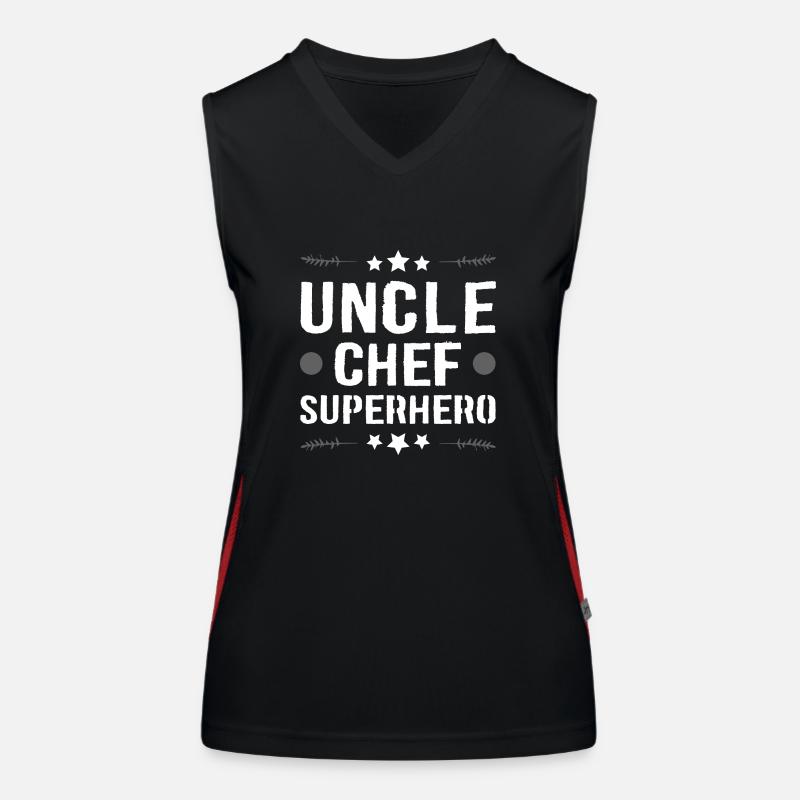 Uncle Superhero Women's Functional Contrast Tank Top