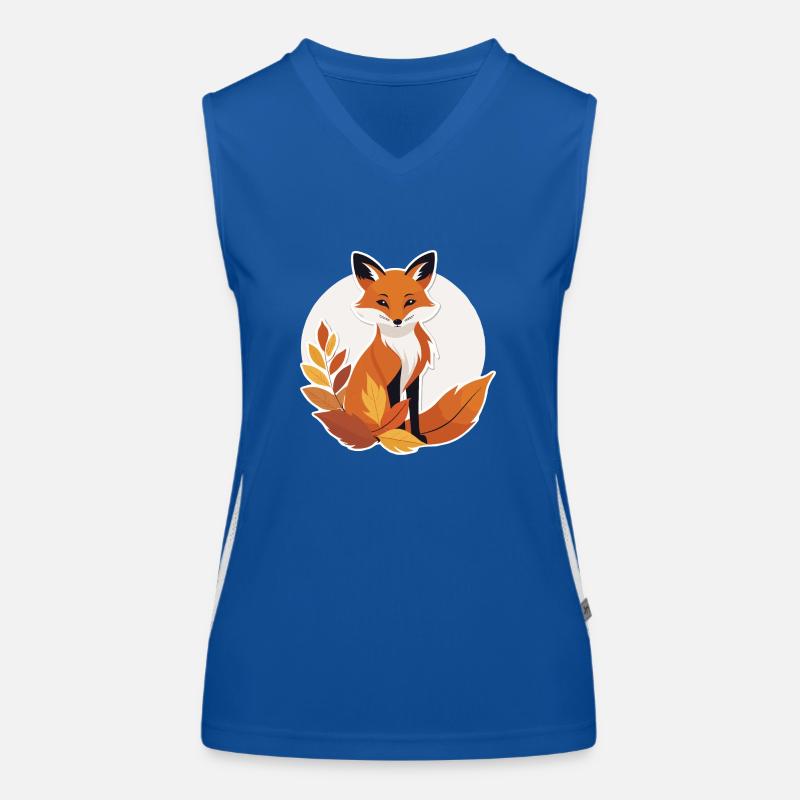 Fuchs im Herbst #8 Funktionelles Kontrast-Tank Top für Frauen