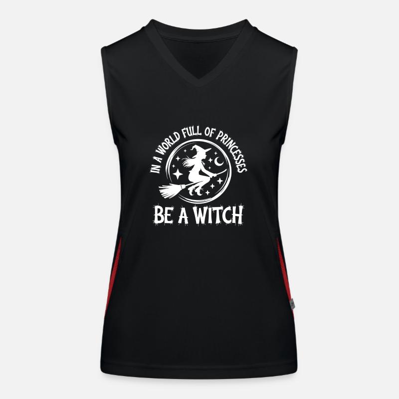 Statement for modern witches Women's Functional Contrast Tank Top