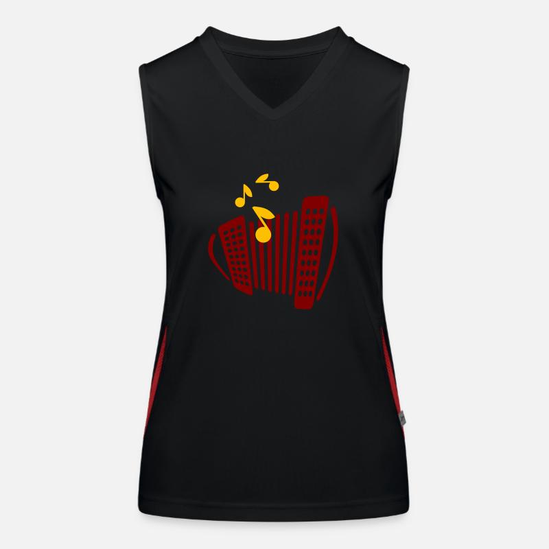 Harmonika Funktionelles Kontrast-Tank Top für Frauen