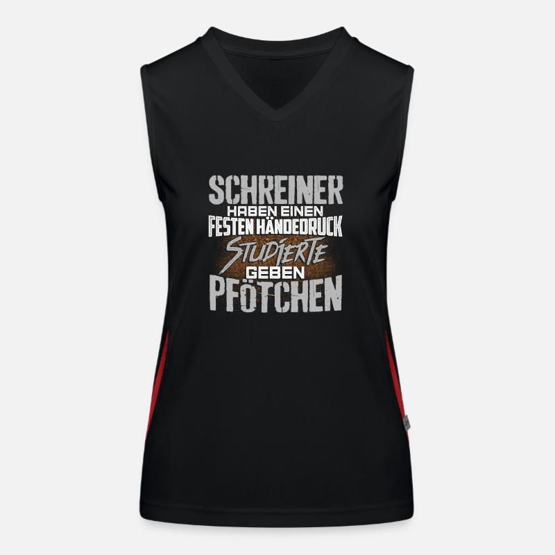 SCHREINER - fest Funktionelles Kontrast-Tank Top für Frauen