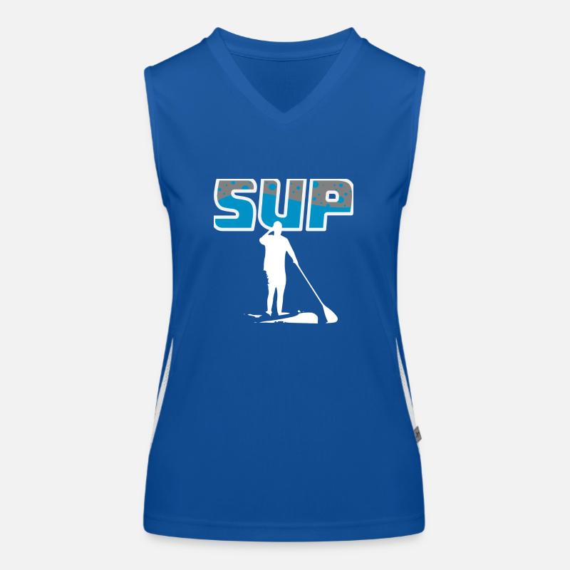 SOUPER Débardeur respirant contrasté Femme