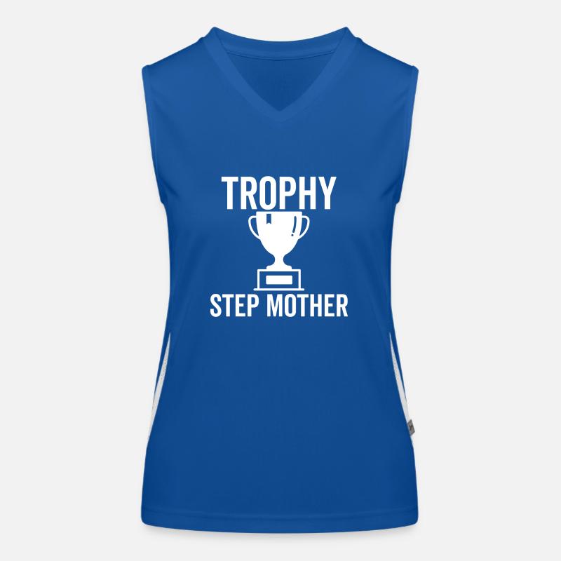 Trophäe Stiefmutter Funktionelles Kontrast-Tank Top für Frauen