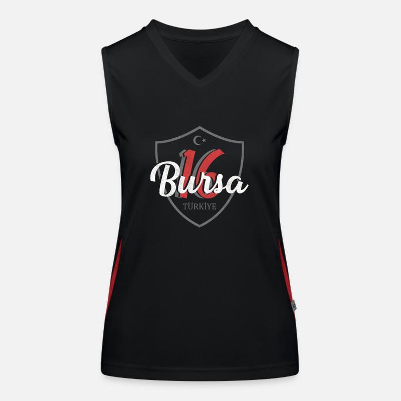 Bursa Funktionelles Kontrast-Tank Top für Frauen