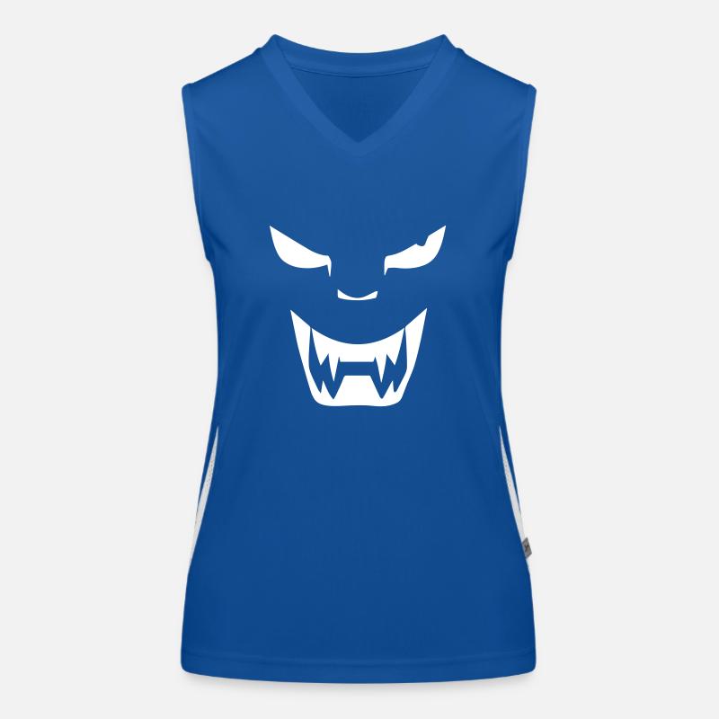 Dämon Funktionelles Kontrast-Tank Top für Frauen