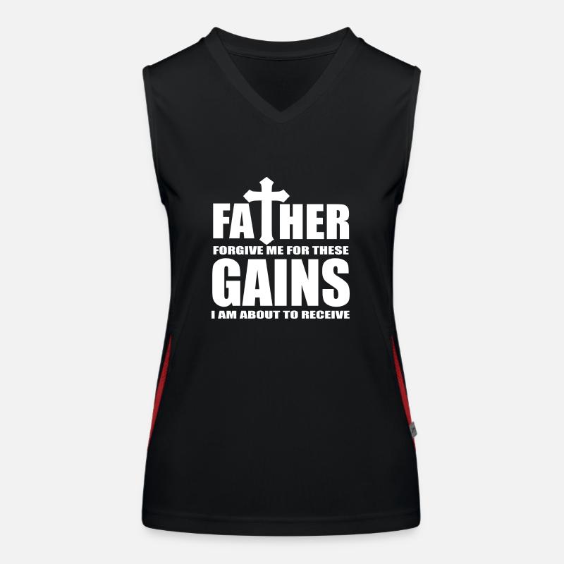 Gains received quote Women's Functional Contrast Tank Top