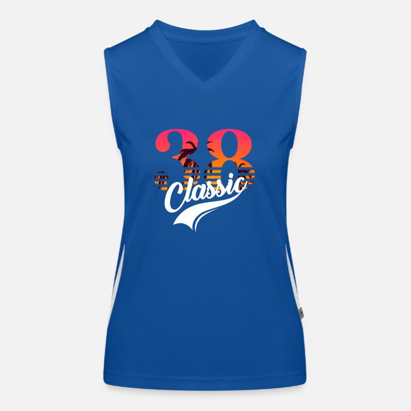 Vintage 1938-38th anniversary Women's Functional Contrast Tank Top