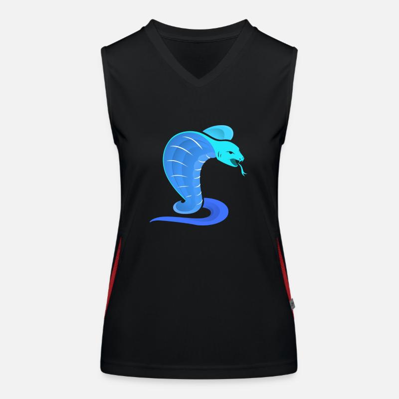 Cobra Logo Women's Functional Contrast Tank Top