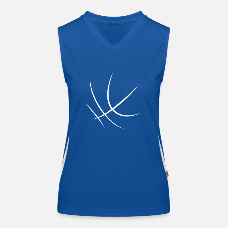 Basketball Funktionelles Kontrast-Tank Top für Frauen