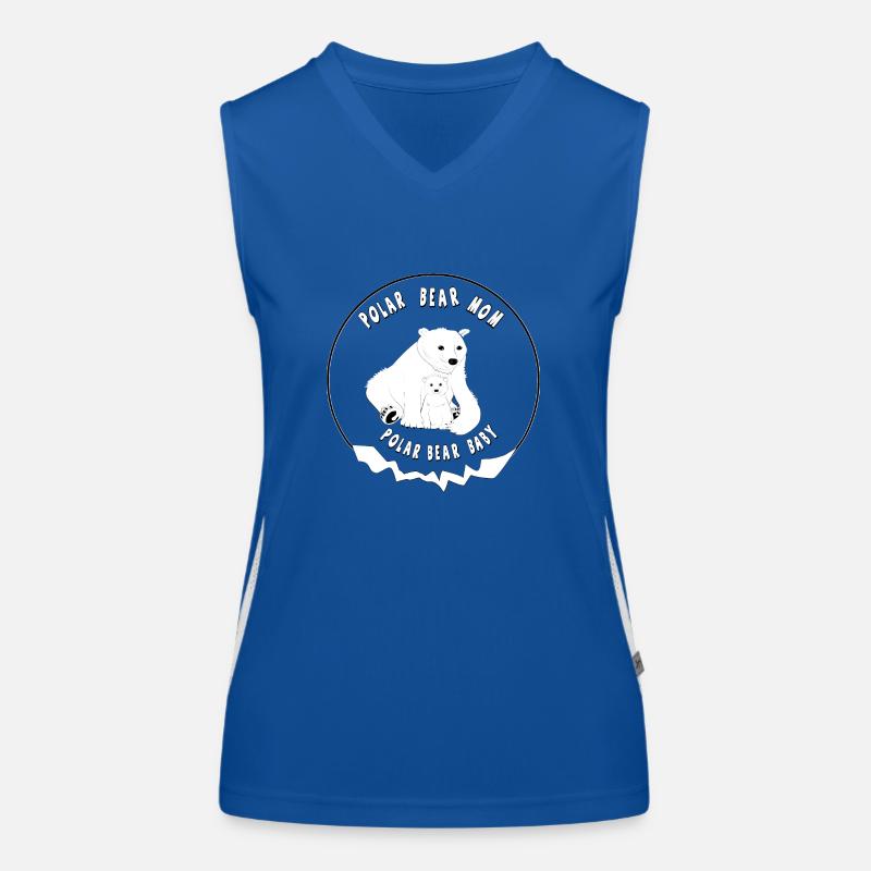 Polar Bears Women's Functional Contrast Tank Top