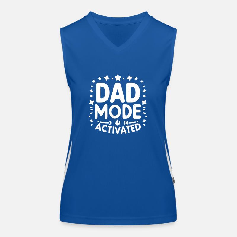 Mode papa activé Débardeur respirant contrasté Femme