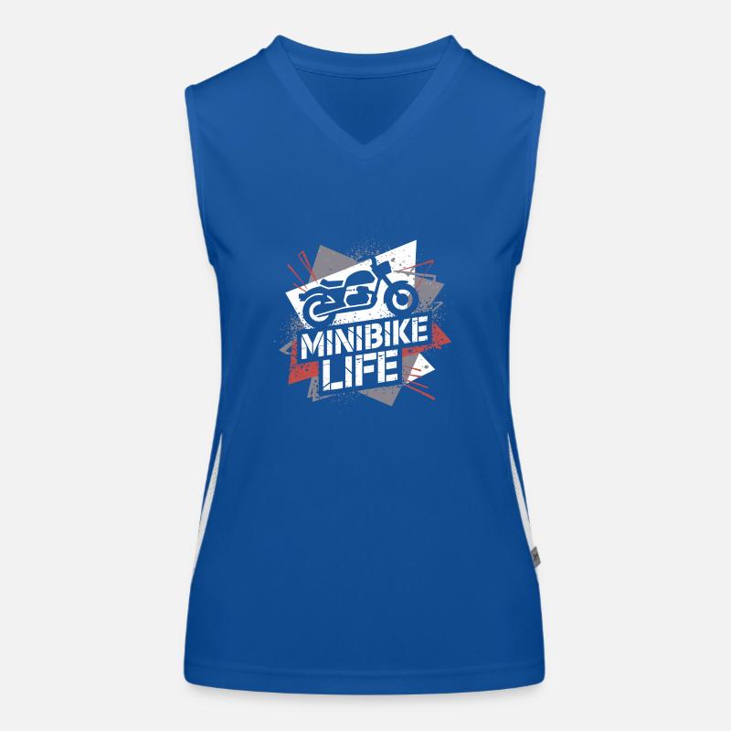 Small bikes, big passion Women's Functional Contrast Tank Top