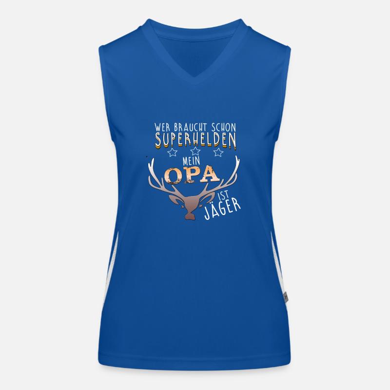 OPA Jäger Funktionelles Kontrast-Tank Top für Frauen