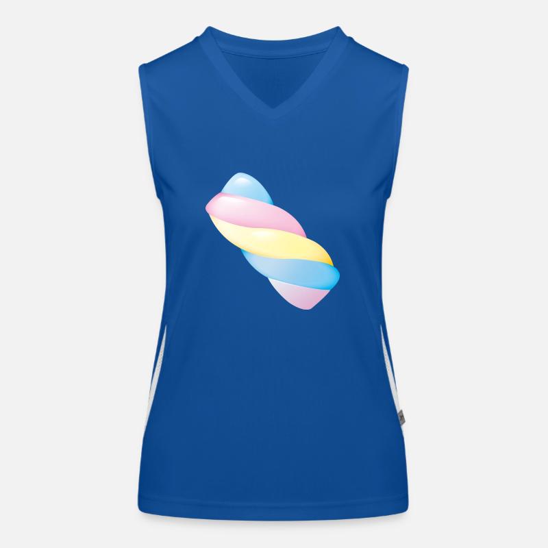 Smiley Marshmallow Débardeur respirant contrasté Femme