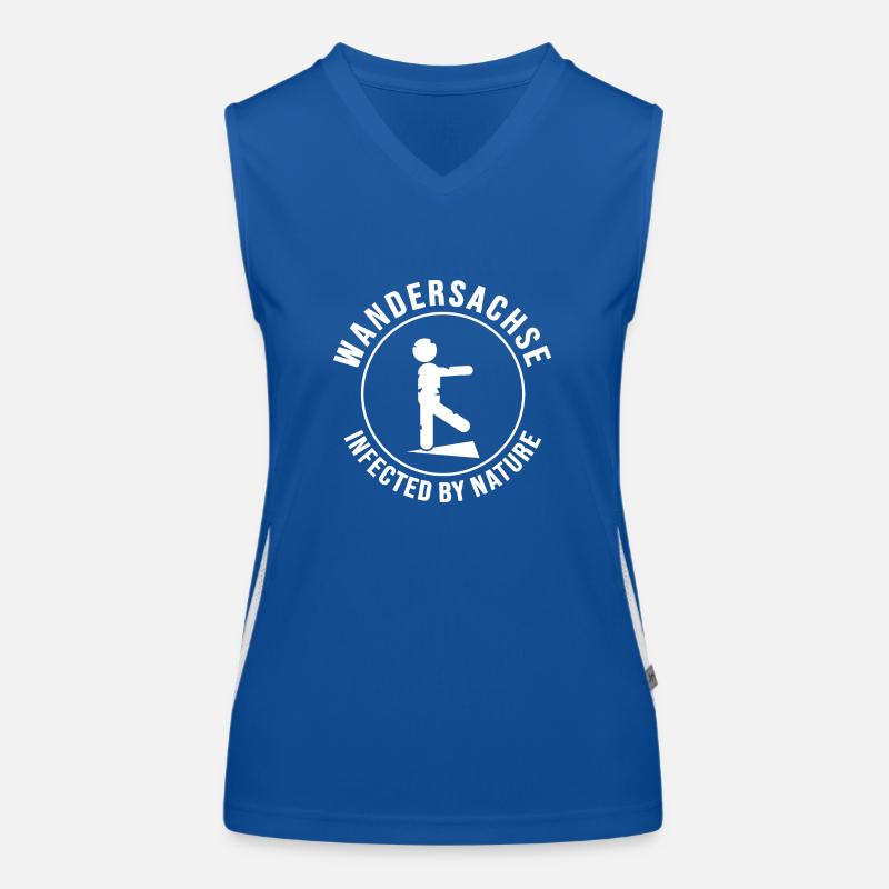 wandern wandersachse Funktionelles Kontrast-Tank Top für Frauen