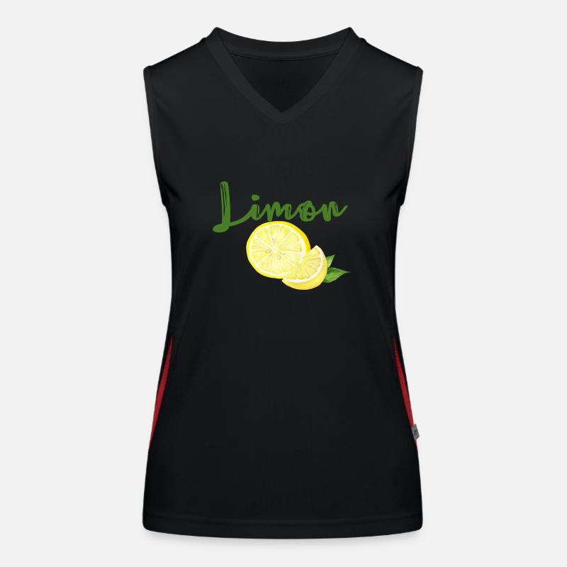 Limon Funktionelles Kontrast-Tank Top für Frauen