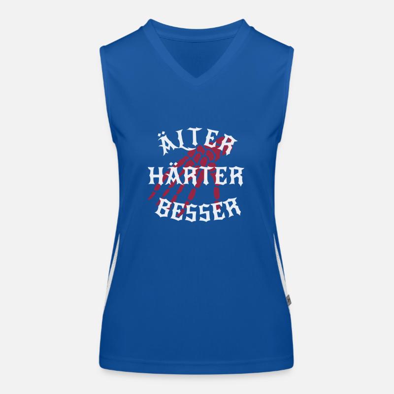 Älter, Härter, Besser Funktionelles Kontrast-Tank Top für Frauen