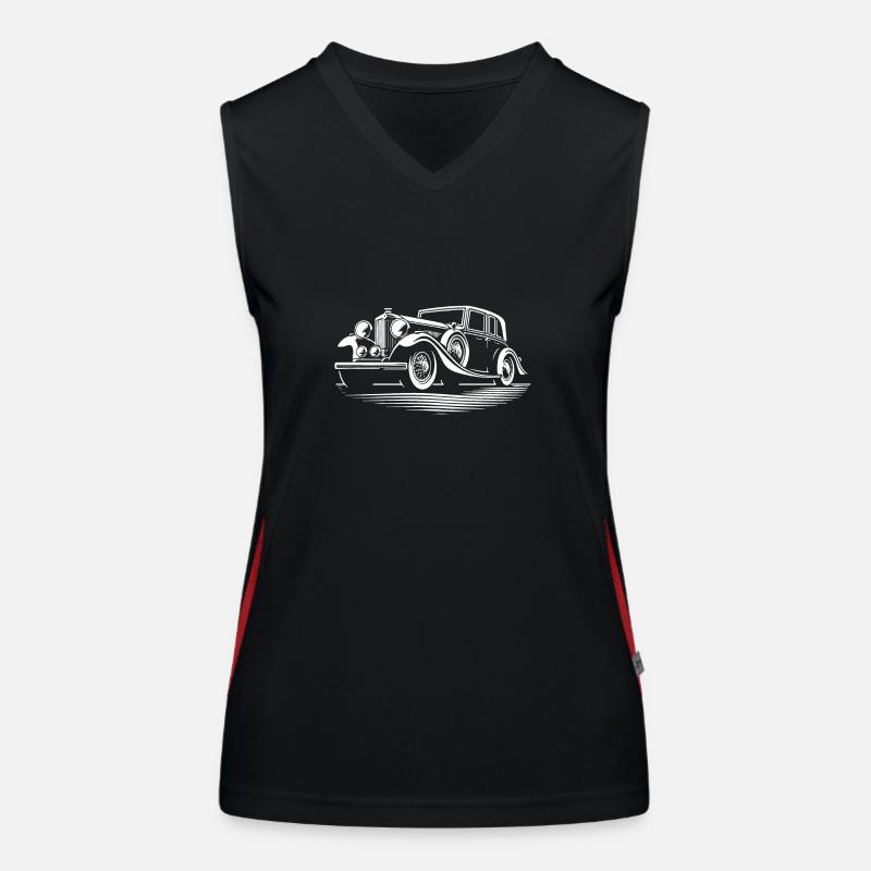 Elegance on wheels Women's Functional Contrast Tank Top