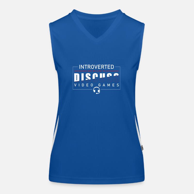 PC Nerd Zocker Grafik Funktionelles Kontrast-Tank Top für Frauen