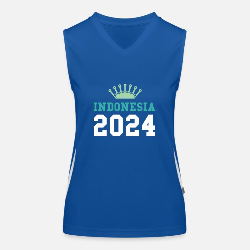 Indonesia 2024 Krona Women's Functional Contrast Tank Top