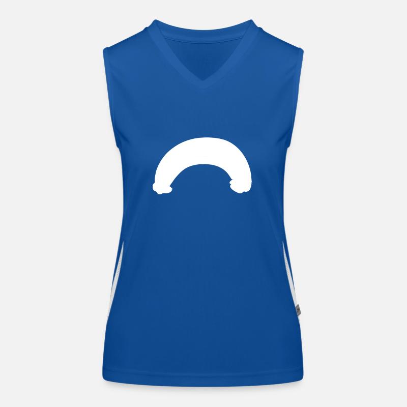 arc icon line Women's Functional Contrast Tank Top