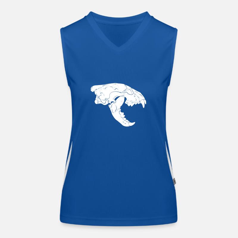 Wolverine Skull Women's Functional Contrast Tank Top