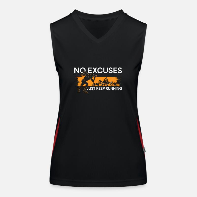 Coureurs Chaussures de course Jogger Sprint Débardeur respirant contrasté Femme