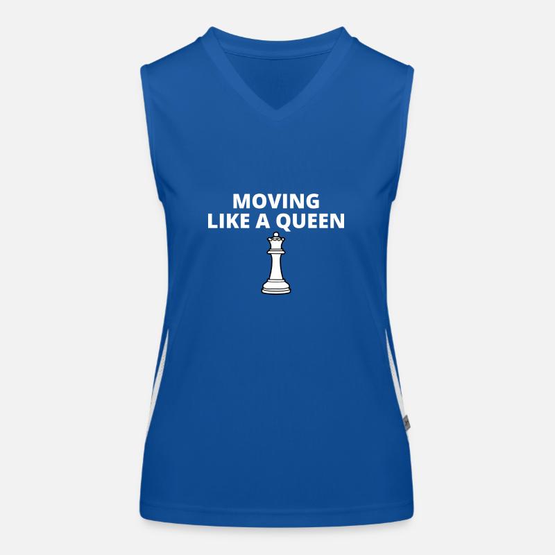 Chess Saying Gift Checkmate Queens Gambit Women's Functional Contrast Tank Top